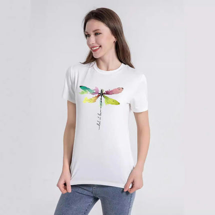 Women's Graphic Tees Casual Summer Printed Short Sleeve T Shirts Tops