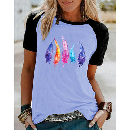 T Shirts for Women Summer Short Sleeve Crewneck Casual Graphic Tees Tops