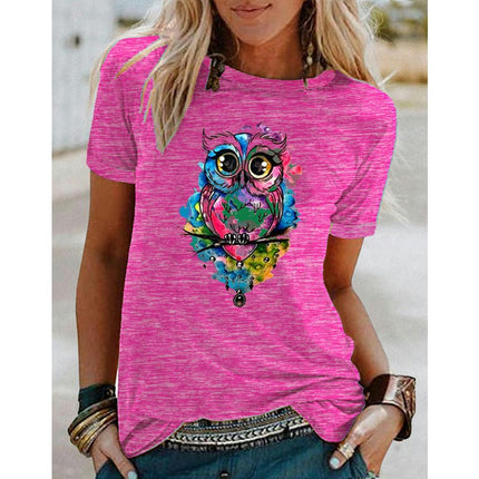 Women Graphic Tees Short Sleeve Summer Tops Funny Printed Casual T Shirts