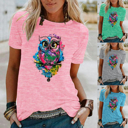 Women Graphic Tees Short Sleeve Summer Tops Funny Printed Casual T Shirts