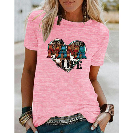 Graphic Tees for Women Short Sleeve Summer Tops Funny Printed Casual T Shirts