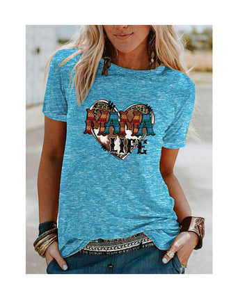 Graphic Tees for Women Short Sleeve Summer Tops Funny Printed Casual T Shirts