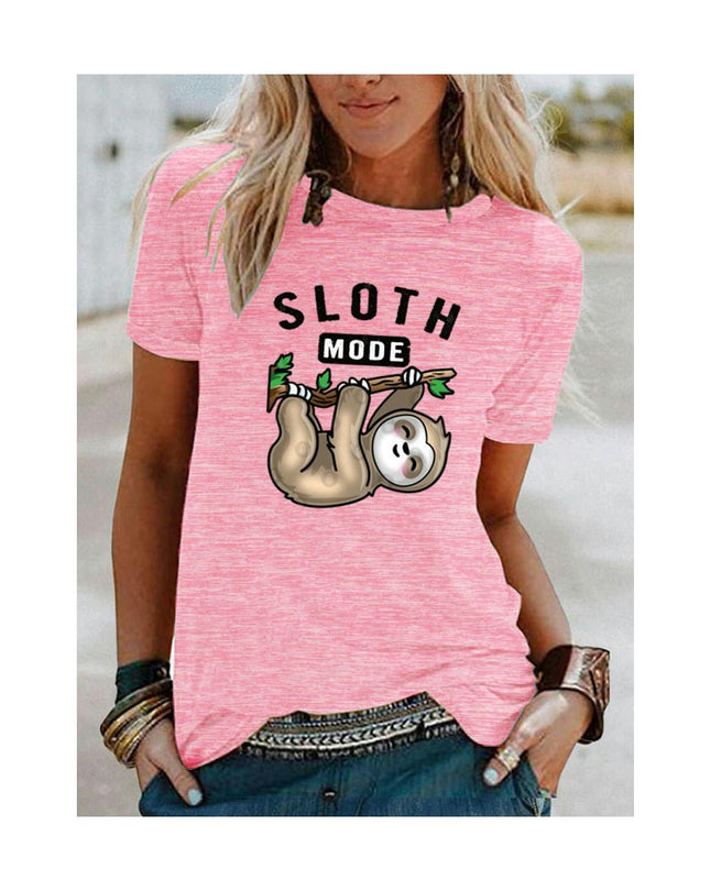 Women Casual Funny Graphic T Shirt Short Sleeve Crewneck Printed Tee Summer Tops