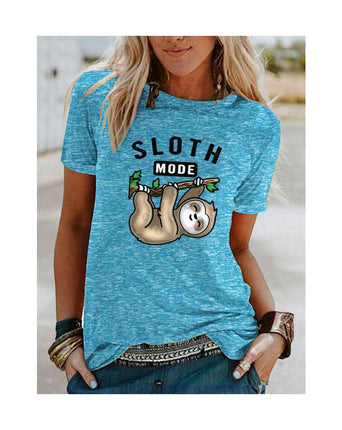 Women Casual Funny Graphic T Shirt Short Sleeve Crewneck Printed Tee Summer Tops