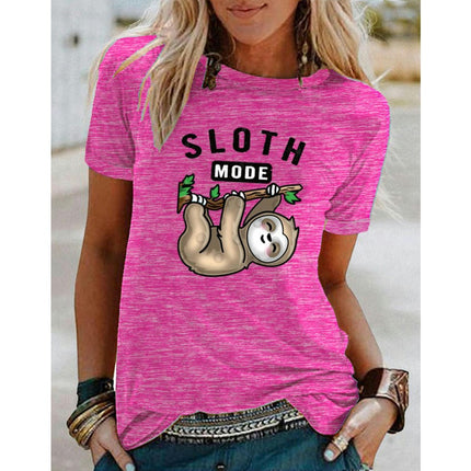 Women Casual Funny Graphic T Shirt Short Sleeve Crewneck Printed Tee Summer Tops