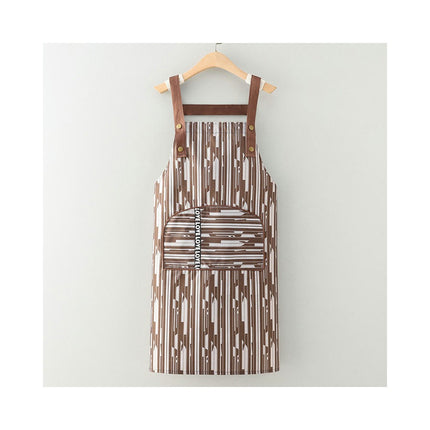 Aprons for Women with Pockets, complex Linen Waterproof Kitchen Cooking Aprons