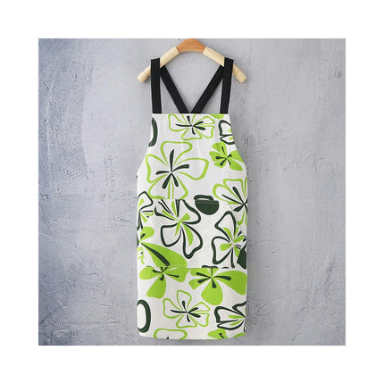 Kitchen Aprons for Women with Pockets, Cooking Aprons for Women, Floral Canvas Aprons for Women