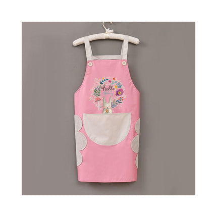 Apron with Wipeable Hand Bib-waterproof Kitchen Baking Cooking Apron for Men and Women