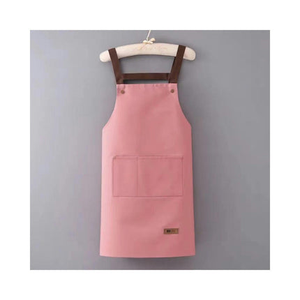 Household Aprons Men's and Women's Suspender Aprons Catering Shop Work Clothes Kitchen Cooking Aprons