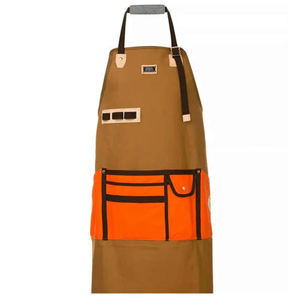 Oxford Cloth Apron - Ditchen Restaurant Coffee Shop Garden Barber Work Clothes Apron