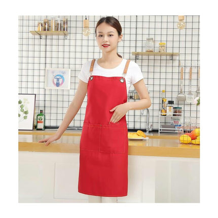 Apron for Women with Pockets,  Kitchen Apron, Perfect for Cafe Shop Baking Gardening Cooking