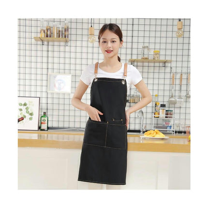 Apron for Women with Pockets,  Kitchen Apron, Perfect for Cafe Shop Baking Gardening Cooking