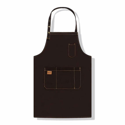 Plain Bib Aprons with Pockets - Unisex Apron for Kitchen Cooking Restaurant BBQ Painting