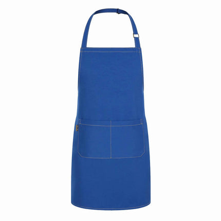 Plain Bib Aprons with Pockets-Unisex Apron for Restaurant Kitchen Cooking BBQ Painting