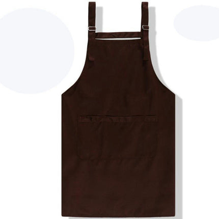 Adjustable Backbone Apron-Unisex Apron for Restaurant Kitchen Cooking Tea Shop Coffee