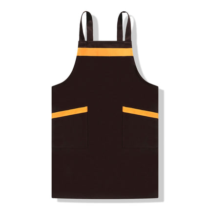 Polyester Cotton Canvas Apron-Unisex Apron-For Restaurant Coffee Hall Waiter Apron