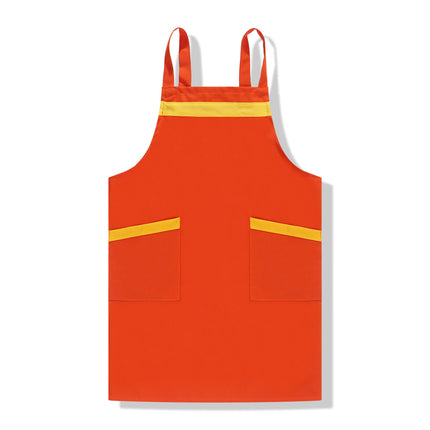 Polyester Cotton Canvas Apron-Unisex Apron-For Restaurant Coffee Hall Waiter Apron