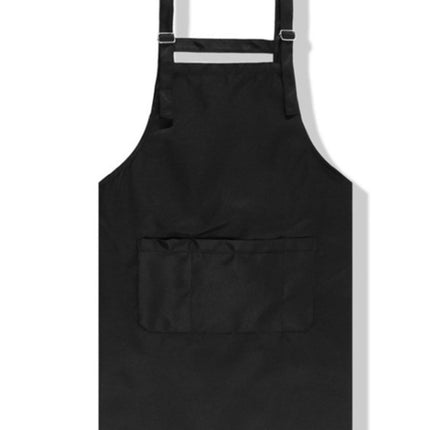 Waterproof Polyester Cotton Apron-Unisex Apron for Restaurant Kitchen Cooking Tea Shop Coffee