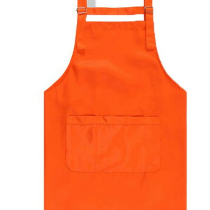 Waterproof Polyester Cotton Apron-Unisex Apron for Restaurant Kitchen Cooking Tea Shop Coffee