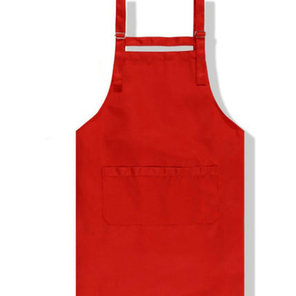 Waterproof Polyester Cotton Apron-Unisex Apron for Restaurant Kitchen Cooking Tea Shop Coffee