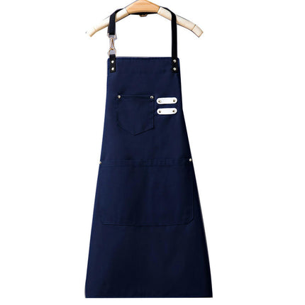 Kitchen Apron-Adjustable Neck and Waistband Apron for Baking Cooking Gardening