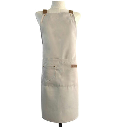 Vest Halter Apron - Home Kitchen Restaurant Baking Apron - Large Pocket Gardening Work Apron