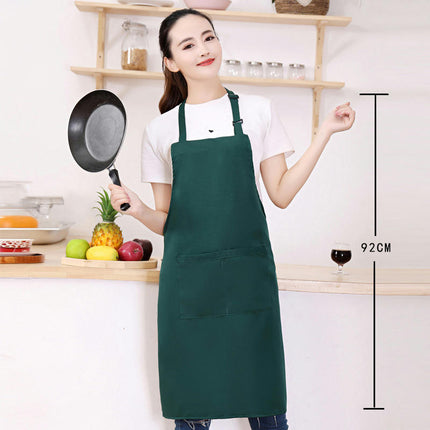 Bib Apron Adult Women Unisex with Front Pocket For Cooking Baking Kitchen Restaurant