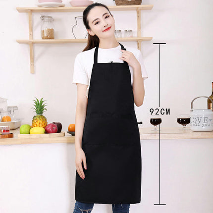 Bib Apron Adult Women Unisex with Front Pocket For Cooking Baking Kitchen Restaurant