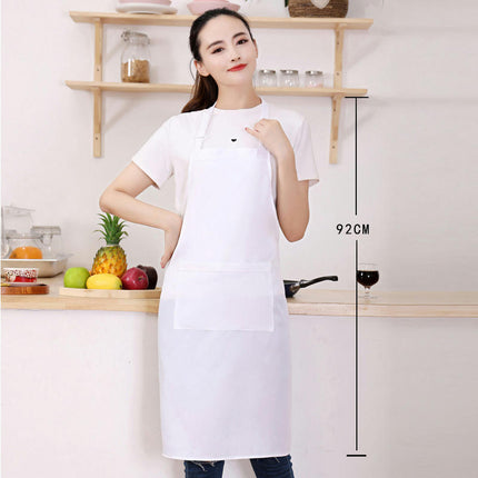 Bib Apron Adult Women Unisex with Front Pocket For Cooking Baking Kitchen Restaurant