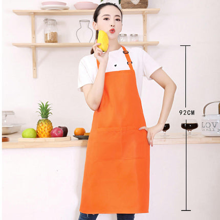 Bib Apron Adult Women Unisex with Front Pocket For Cooking Baking Kitchen Restaurant