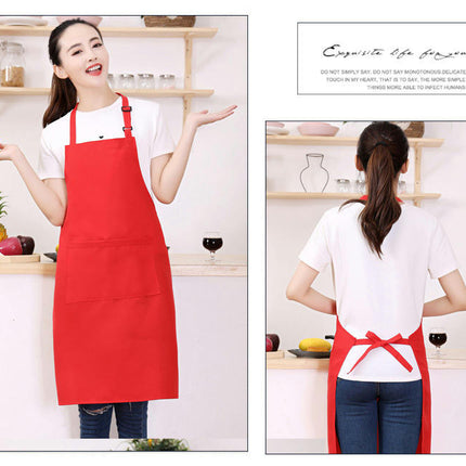 Bib Apron Adult Women Unisex with Front Pocket For Cooking Baking Kitchen Restaurant