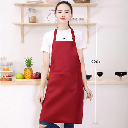 Bib Apron Adult Women Unisex with Front Pocket For Cooking Baking Kitchen Restaurant