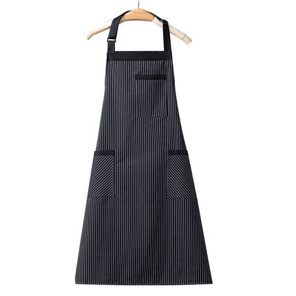 Bistro Apron with Pockets - Server Aprons With 3 Pockets for Women and Men