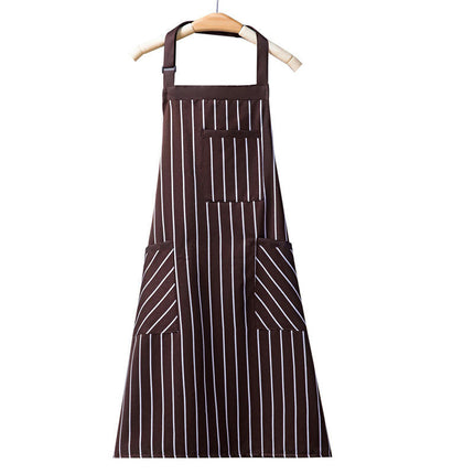 Bistro Apron with Pockets - Server Aprons With 3 Pockets for Women and Men