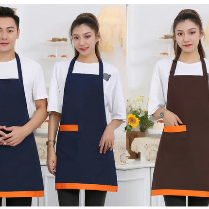 1-Pack Halter Apron - with 1 Pocket Women Men Cooking Chef Kitchen Apron