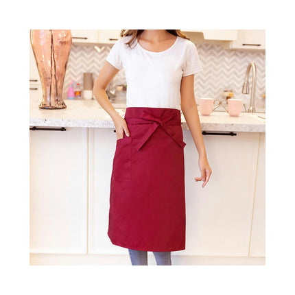 Half Apron-Stain-Resistant Half Apron for Kitchen, Restaurant and Hotel