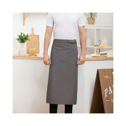 Half Apron Extended Waterproof and Stain-Resistant Restaurant Kitchen Waiter Half Waist Apron