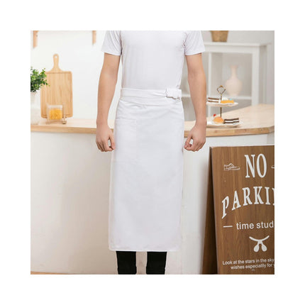 Half Apron Extended Waterproof and Stain-Resistant Restaurant Kitchen Waiter Half Waist Apron