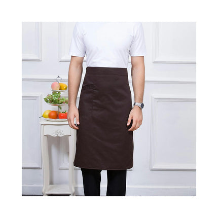 Half Apron Waterproof Half Long Apron Hotel Kitchen Chef Waiter Work Clothes