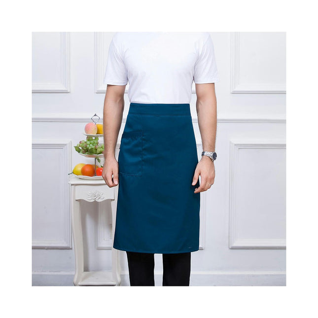 Half Apron Waterproof Half Long Apron Hotel Kitchen Chef Waiter Work Clothes