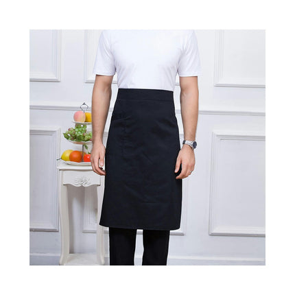 Half Apron Waterproof Half Long Apron Hotel Kitchen Chef Waiter Work Clothes