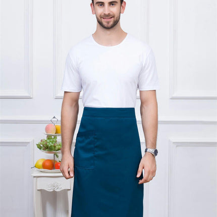 Half Apron Waterproof Half Long Apron Hotel Kitchen Chef Waiter Work Clothes