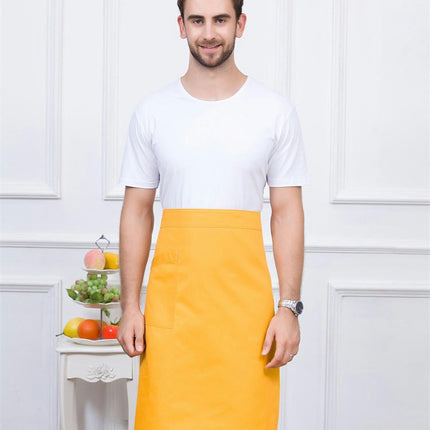 Half Apron Waterproof Half Long Apron Hotel Kitchen Chef Waiter Work Clothes