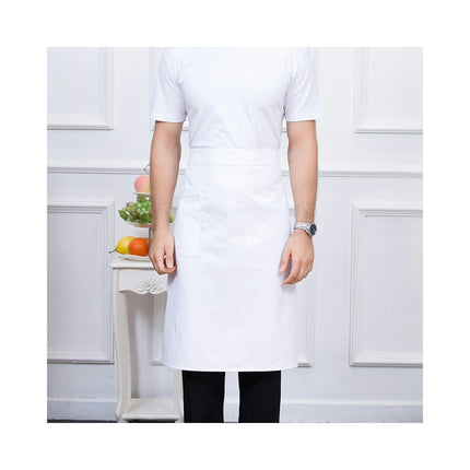 Half Apron Waterproof Half Long Apron Hotel Kitchen Chef Waiter Work Clothes