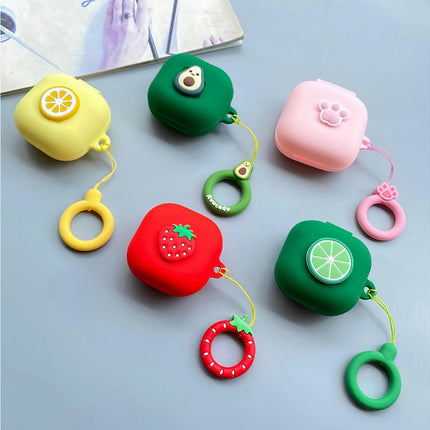 Bluetooth-compatible Earbuds Cartoon Fruit Protective Cover for SamSung Galaxy Buds Live-31**