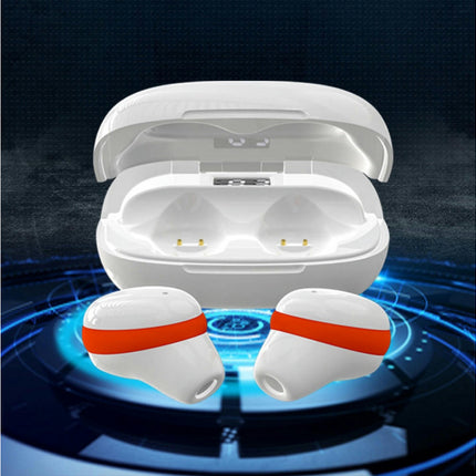 TWS True Wireless Earbuds Earphones Bluetooth-compatible 5.0 Sport  Stereo Touch Headset-Blue