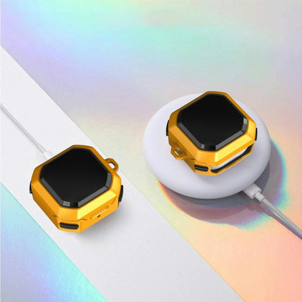 Waterproof Earbud Protective Shell Earphone Protective Casefor Samsung Galaxy Buds Pro Live-Yellow