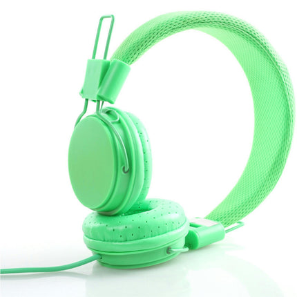 EP05 Gaming Headset for Computer Noise Reduction3.5mm Stereo Wired Headphone -Grass Green