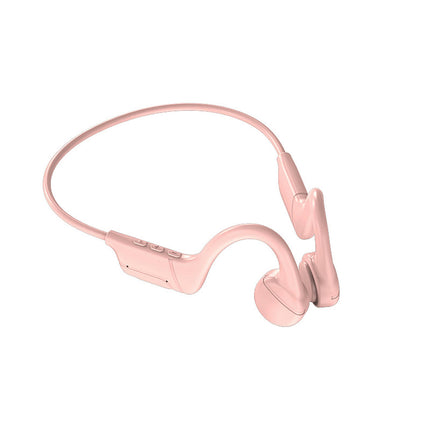 BL11 Wireless Sports Earphone IPX5 Waterproof Bluetooth5.2 Bone Conduction Earbud-Pink