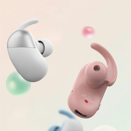 Wireless Mini Earphone Bluetooth-compatible 5.0 Smart Touch Rechargeable In-ear Earbuds-Pink